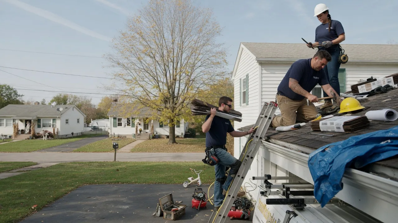 Local Roofing Contractors in Morrisonville, IL near me